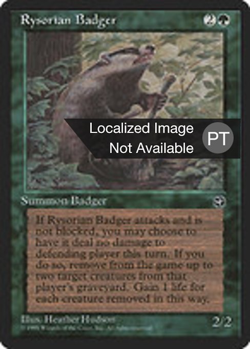 Rysorian Badger (Homelands #96)