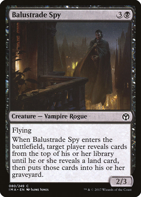 Balustrade Spy (Iconic Masters #80)