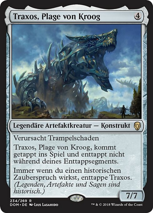 Traxos, Scourge of Kroog (Dominaria #234)