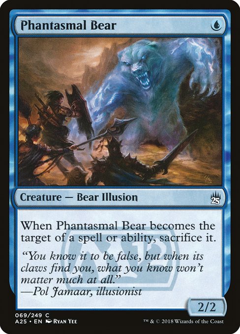 Phantasmal Bear (Masters 25 #69)