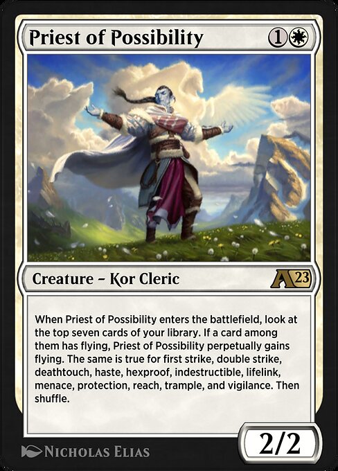Priest of Possibility (Alchemy: Dominaria #2)