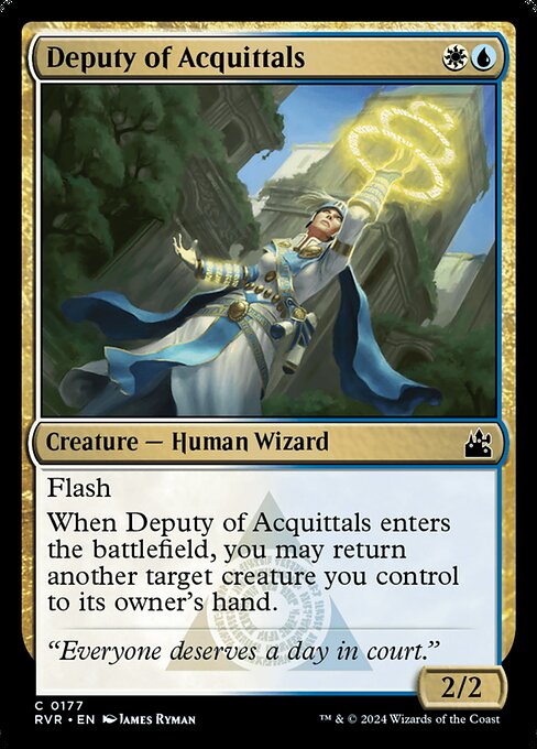 Deputy of Acquittals (Ravnica Remastered #177)