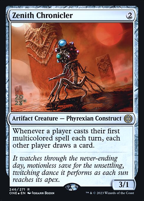 Zenith Chronicler (Phyrexia: All Will Be One Promos #246s)