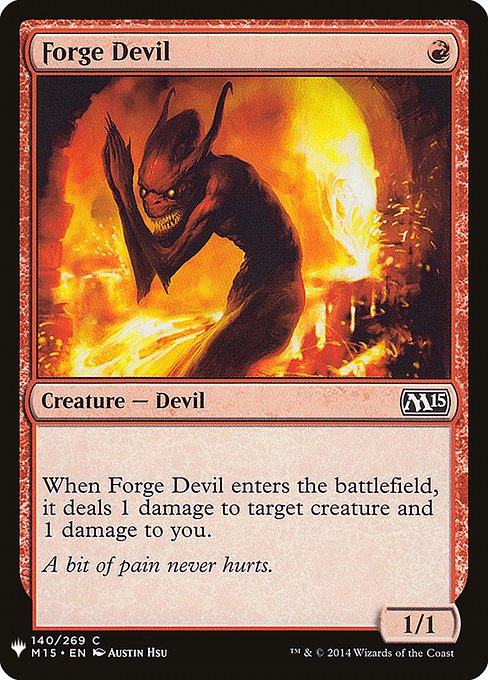 Forge Devil (plst) M15-140