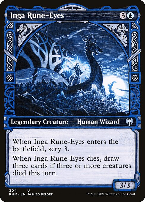 Inga Rune-Eyes (Kaldheim #304)