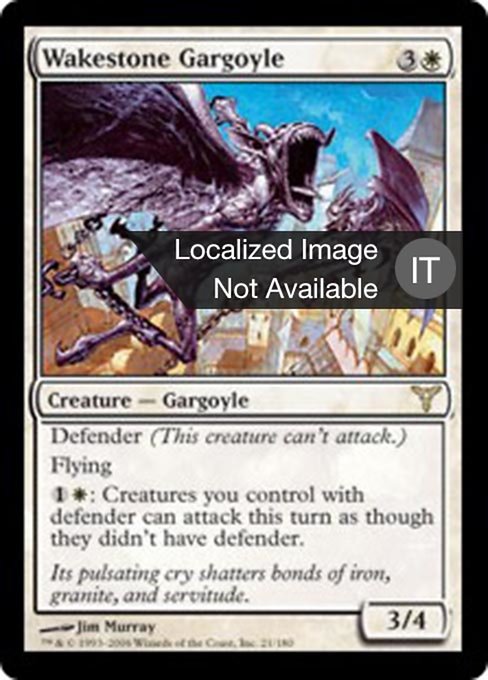 Wakestone Gargoyle (Dissension #21)
