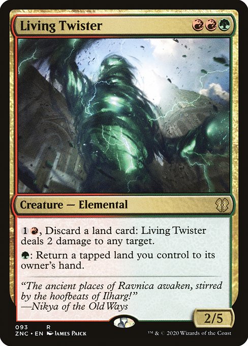 Living Twister (Zendikar Rising Commander #93)