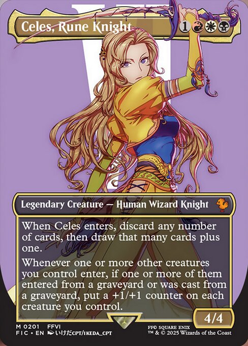 Celes, Rune Knight card