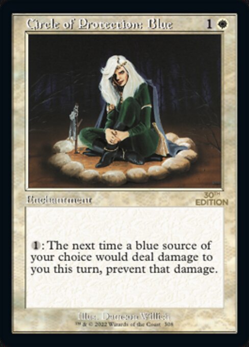 Circle of Protection: Blue (30th Anniversary Edition #308)
