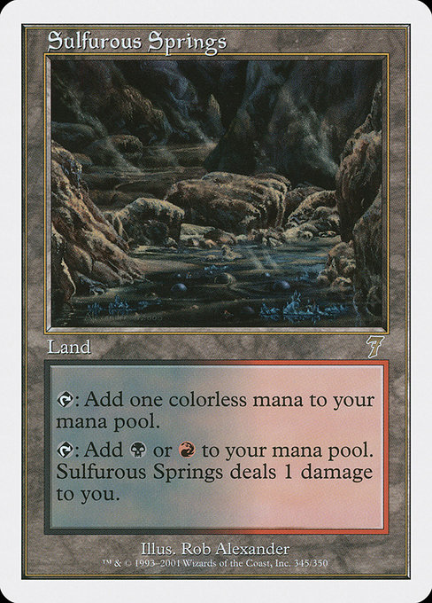 Sulfurous Springs (Seventh Edition #345)
