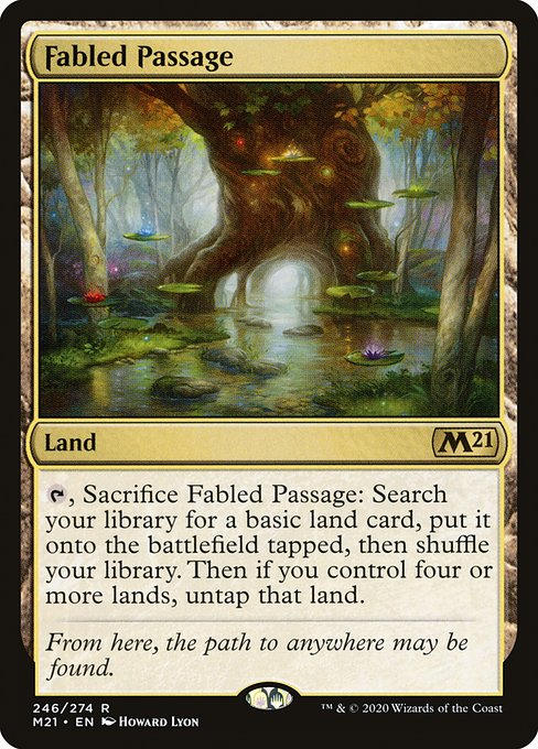 Fabled Passage (Core Set 2021 #246)