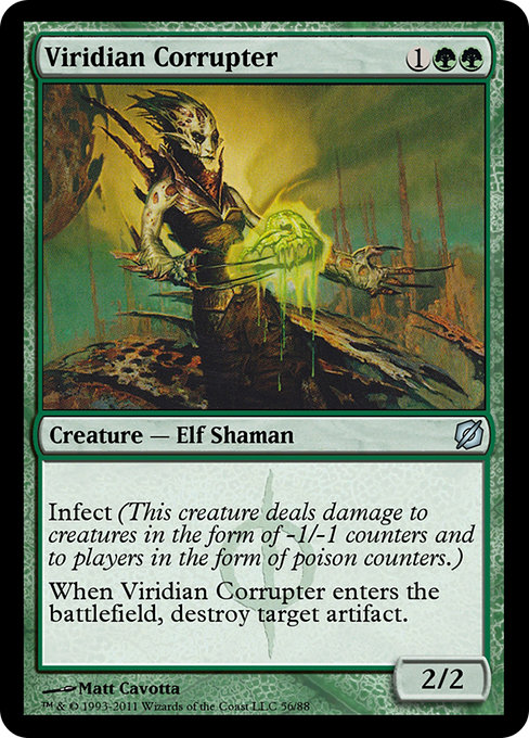 Viridian Corrupter (Duel Decks: Mirrodin Pure vs. New Phyrexia #56)