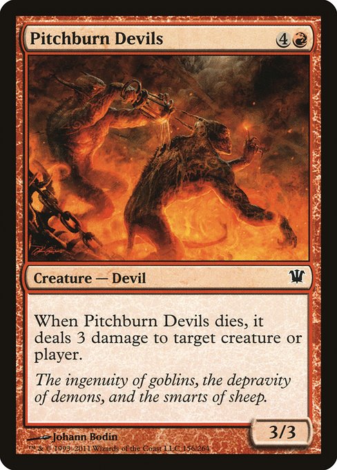 Diables brûlegoudron|Pitchburn Devils