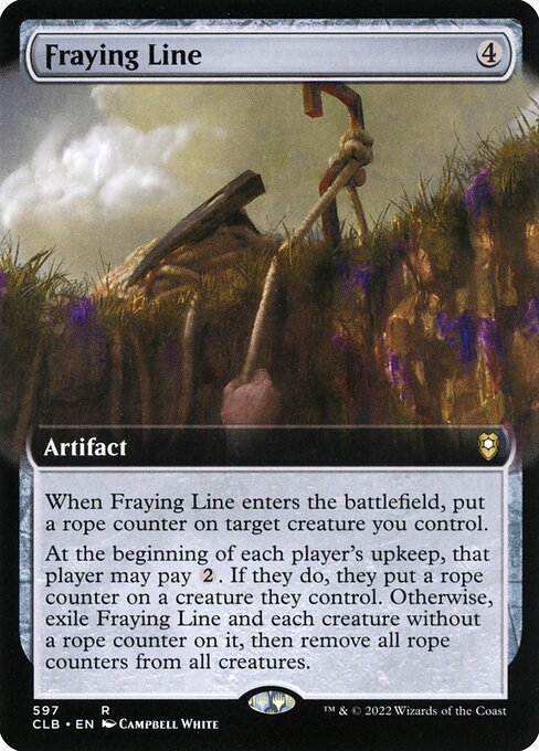 Fraying Line (Extended Art)