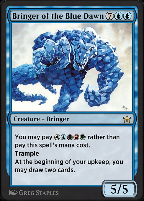 Bringer of the Blue Dawn - (aa4)