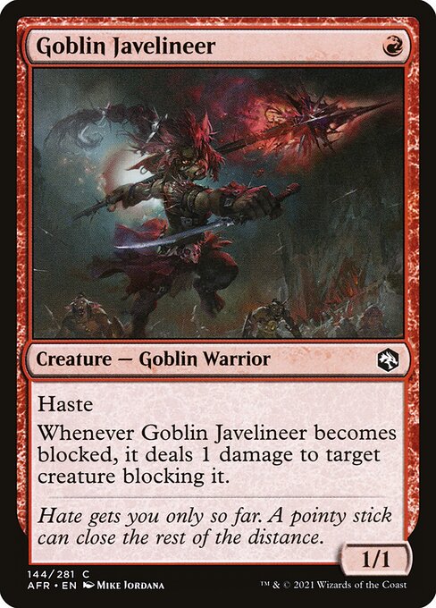 Goblin Javelineer (Adventures in the Forgotten Realms #144)