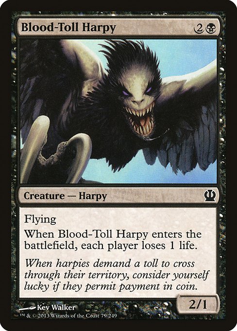 Blood-Toll Harpy card image