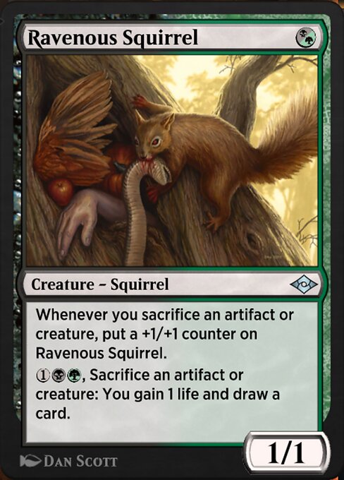Ravenous Squirrel (Jumpstart: Historic Horizons #728)