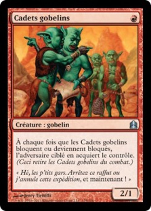 Goblin Cadets (Commander 2011 #125)