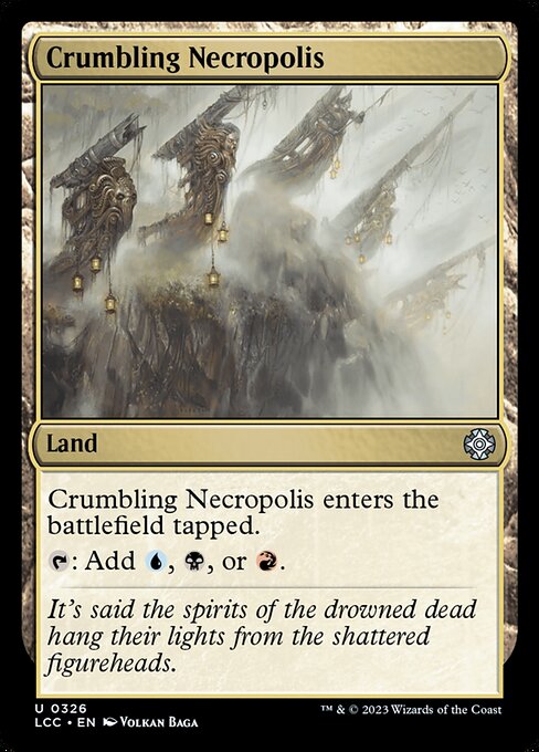 Crumbling Necropolis (The Lost Caverns of Ixalan Commander #326)