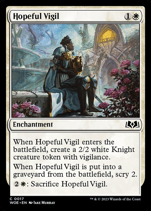 Hopeful Vigil (Wilds of Eldraine #17)