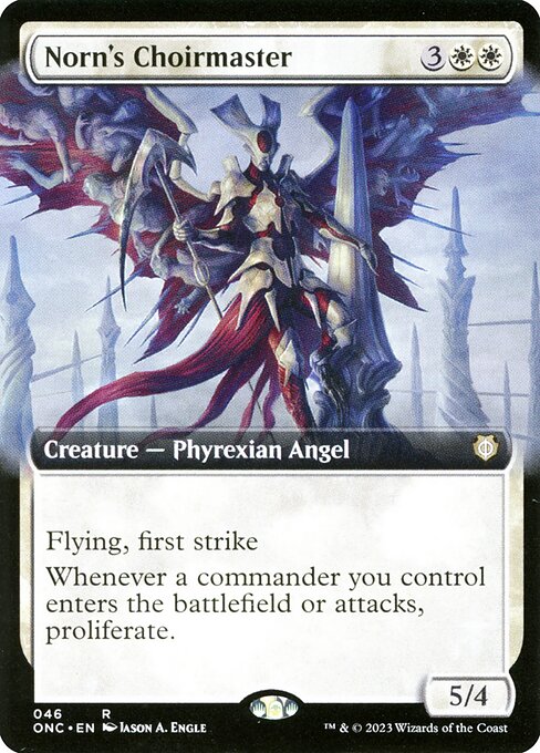 Norn's Choirmaster (Phyrexia: All Will Be One Commander #46)