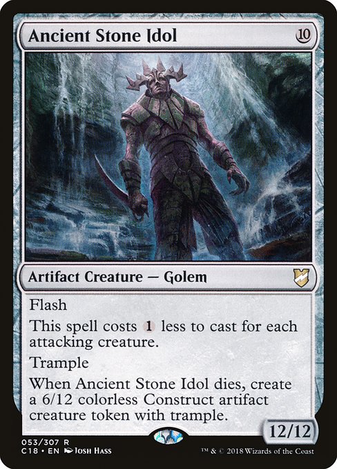Ancient Stone Idol (Commander 2018 #53)