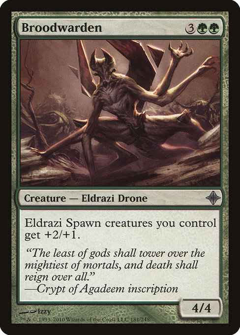 Broodwarden (Rise of the Eldrazi #181)