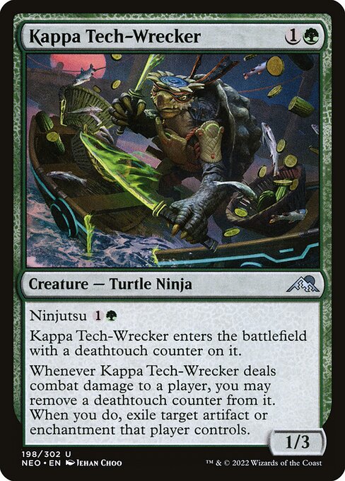 Kappa Tech-Wrecker (Kamigawa: Neon Dynasty #198)