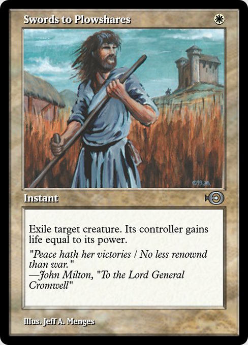 Swords to Plowshares (Magic Online Promos #31381)