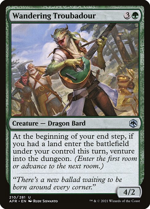 Wandering Troubadour card image