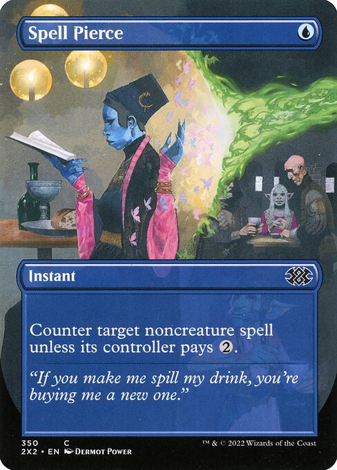 Spell Pierce (Double Masters 2022 #350)