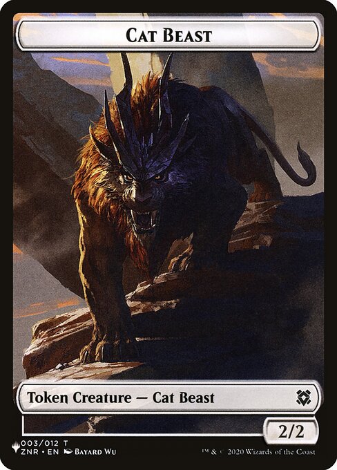 Cat Beast (plst) TZNR-3