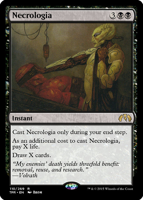 Necrologia (Tempest Remastered #110)