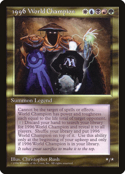 1996 World · Celebration Cards (PCEL) #1 · Scryfall Magic: The Gathering Search