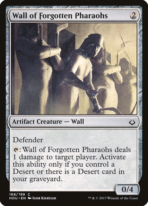 Wall of Forgotten Pharaohs (Hour of Devastation #168)