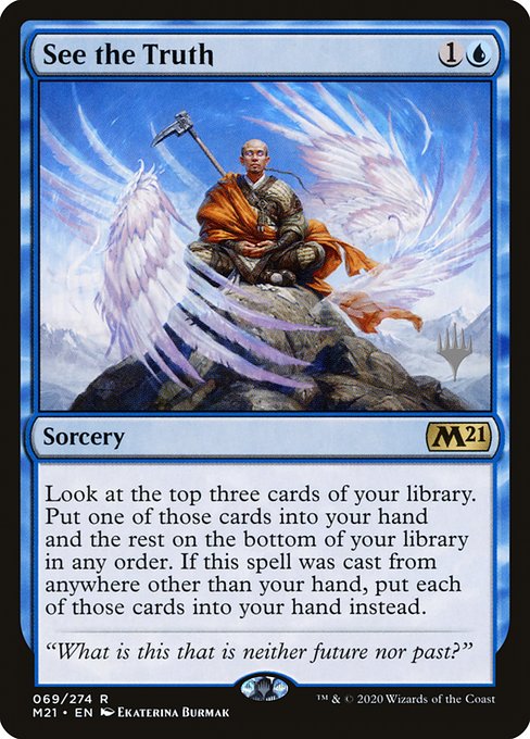 See the Truth (Core Set 2021 Promos #69p)
