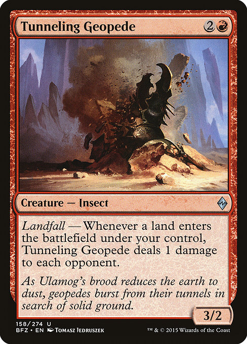 Tunneling Geopede (bfz) 158