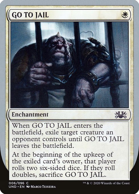 GO TO JAIL (und) 6