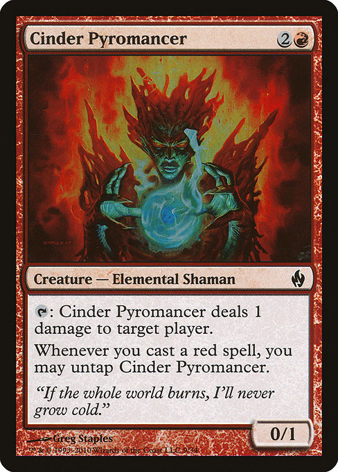 Pyromancien scoriacé|Cinder Pyromancer