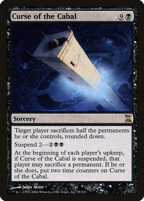 Curse of the Cabal (tsp) 99 Curse of the Cabal (tsp) 99