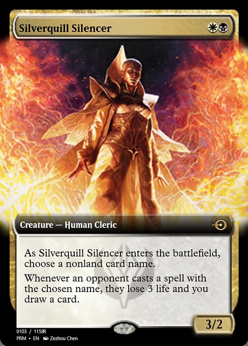 Silverquill Silencer (Magic Online Promos #90178)