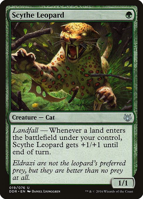 Scythe Leopard (Duel Decks: Nissa vs. Ob Nixilis #19)