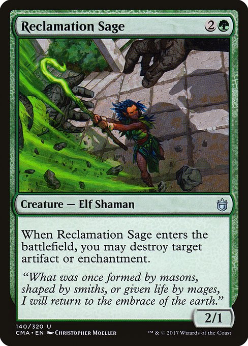 Reclamation Sage (Commander Anthology #140)