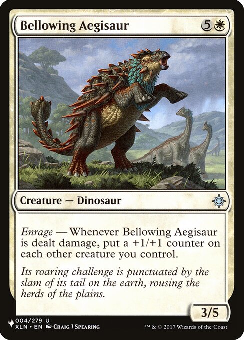 Bellowing Aegisaur (The List #XLN-4)