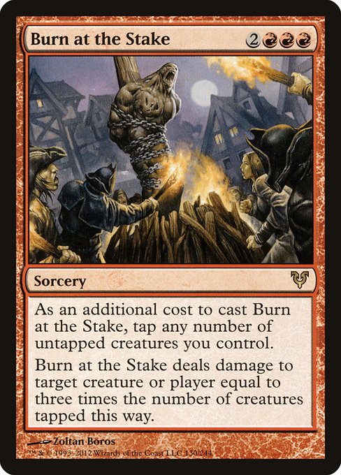 Burn at the Stake card image