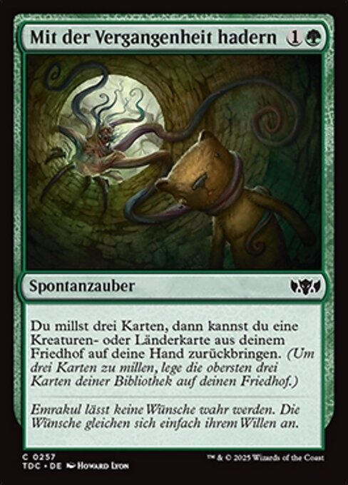 Mit der Vergangenheit hadern
