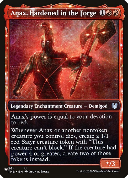 Anax, Hardened in the Forge (The List #THB-264)
