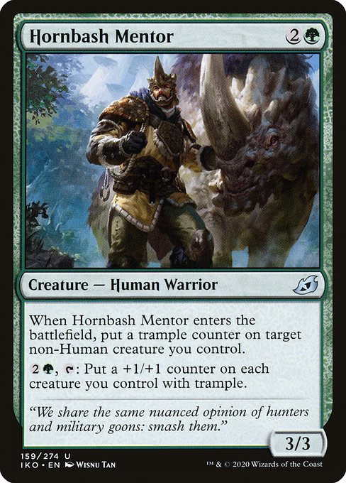 Hornbash Mentor card image