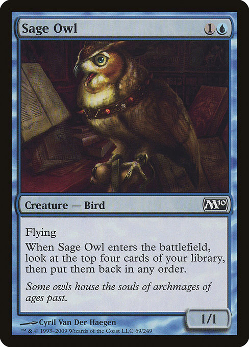 Sage Owl (Magic 2010 #69)
